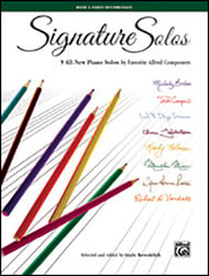 Signature Solos piano sheet music cover Thumbnail